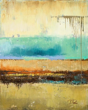 Framed Rain II Print