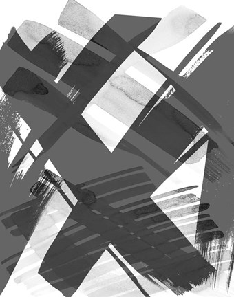 Framed Paint Out Loud II Print