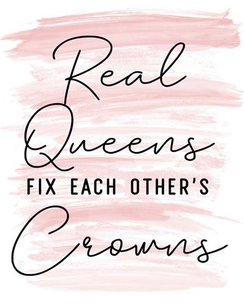 Framed Real Queens Print