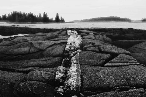 Framed Stony Shore Print