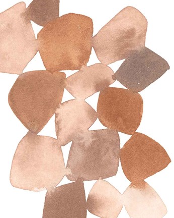 Framed Boho Beautiful II Brown Print