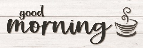 Framed Good Morning Print