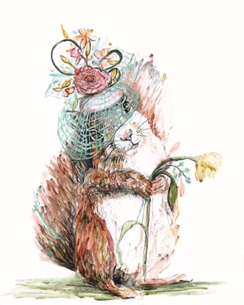 Framed Enchanted Squirrel Print