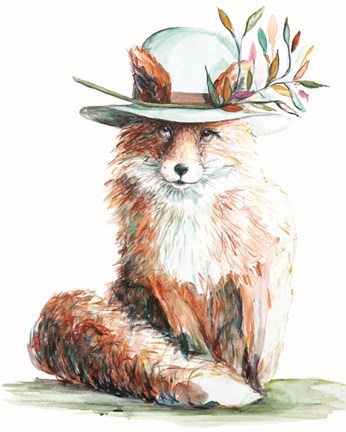 Framed Enchanted Fox Print