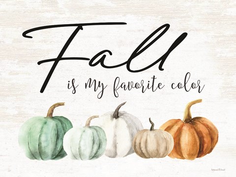 Framed Fall is My Favorite Color Print