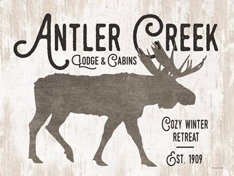 Framed Antler Creek Print