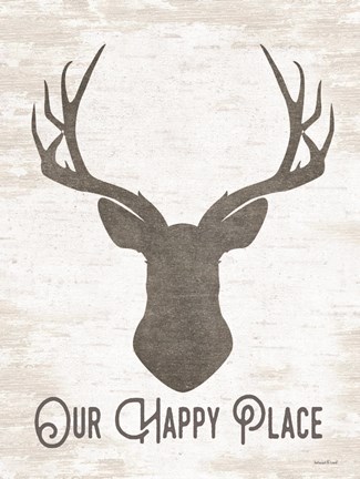 Framed Our Happy Place Print