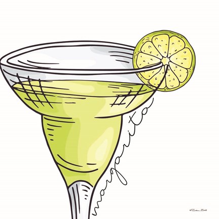 Framed Margarita Print