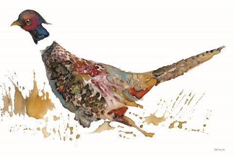 Framed Pheasant 2 Print