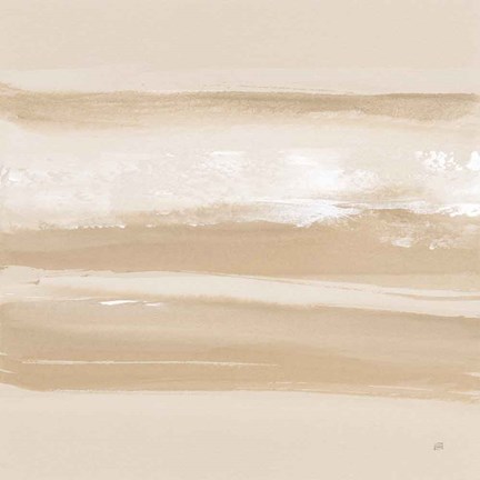 Framed Neutral Slate III Print