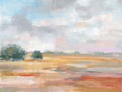 Framed Big Sky in October Print