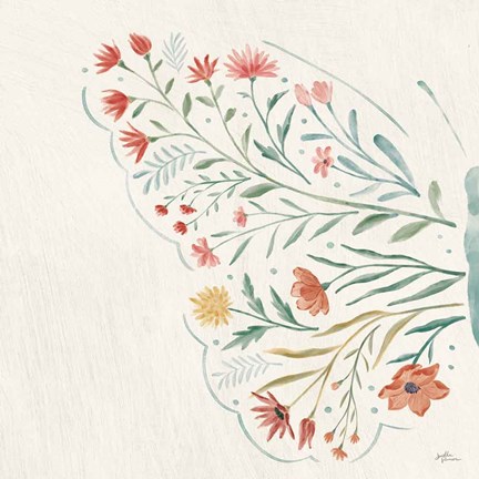 Framed Wildflower Vibes VI No Words Print