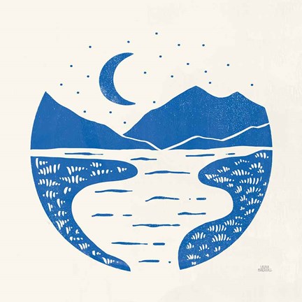 Framed On the Horizon II Print