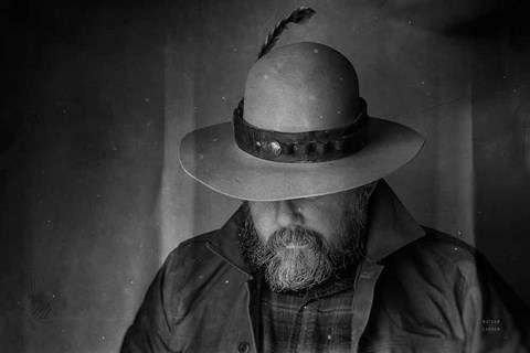 Framed Home on the Range Cowboy II Print