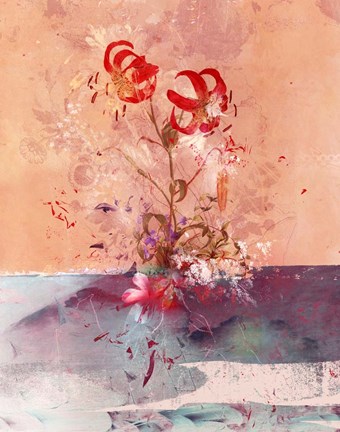 Framed Floriage Print