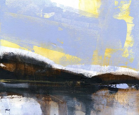 Framed Umber Lake Print