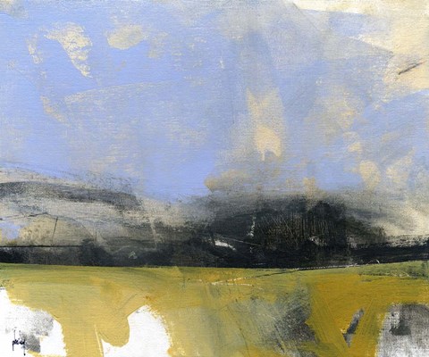 Framed Umber Wood Print