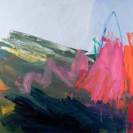 Framed Forces of Nature: Pink Print