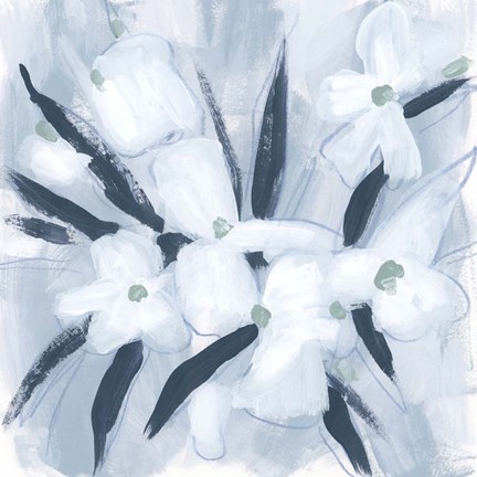 Framed Paynes Petals I Print