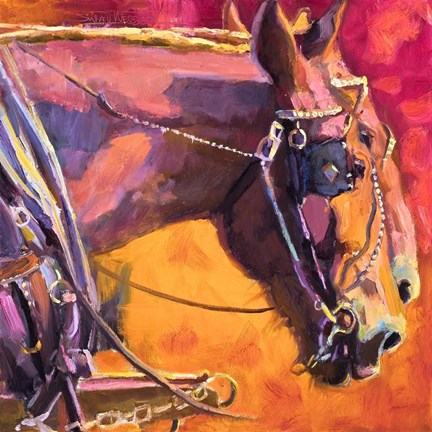 Framed Clinking and Clanging Print