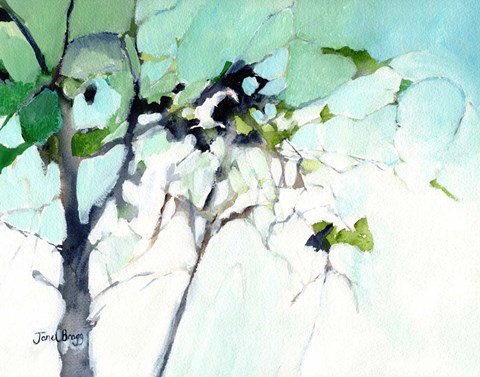 Framed View From My Kitchen Window No. 1 Print