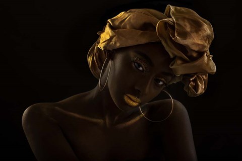 Framed Gold Touches 2 Print