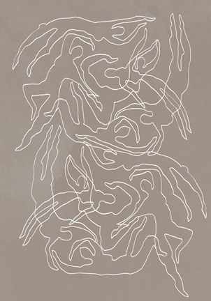 Framed Swimmers Print