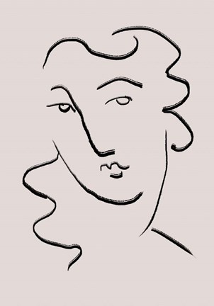 Framed Looking Print