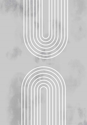 Framed Archs in Ice Print