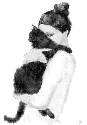 Framed Cat Lover Print