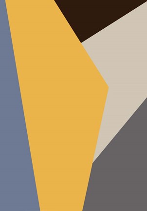 Framed Color Blocks 1 Print