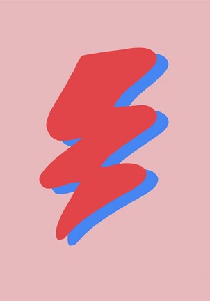 Framed Lightning Print