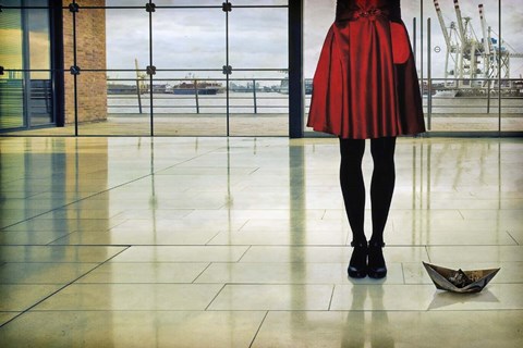 Framed Ship Song Print