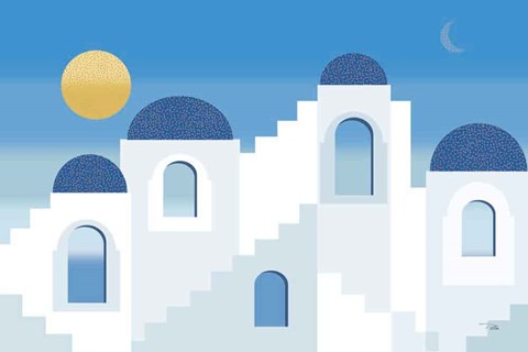 Framed La Casa Print