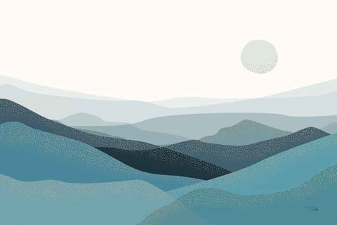 Framed Mountain Trail Print