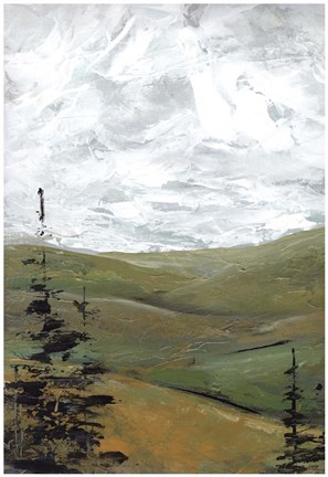 Framed Evergreen Print