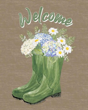 Framed In My Garden XXIV Print