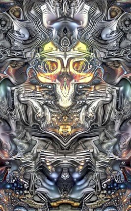 Framed Chromocranial Urn Print