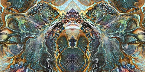 Framed Emerald Bridge Print