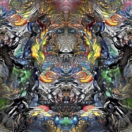 Framed Huitzilopochtli Print