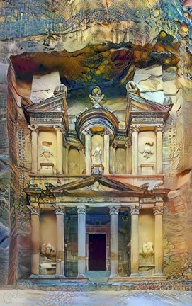 Framed Petra Jordan Print