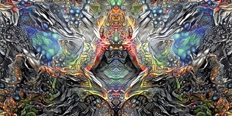 Framed Deceitful Cloak of Religions Print