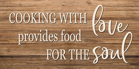 Framed Cooking with Love Print