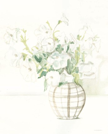 Framed Perfect Plaid Pot Print