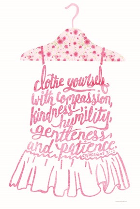 Framed Clothe Yourself Print