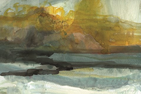 Framed Path to the Golden City Print