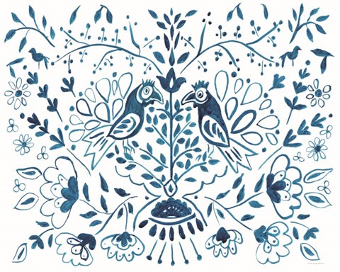 Framed In a Pear Tree Print