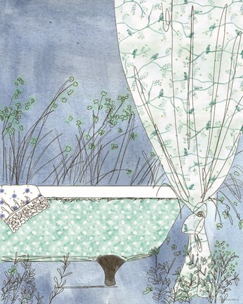 Framed Soak in Nature Print