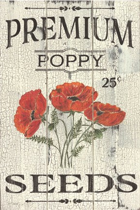 Framed Poppy Seeds Print