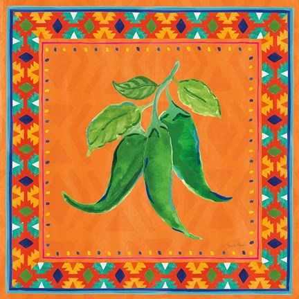 Framed Mucho Caliente IV Print